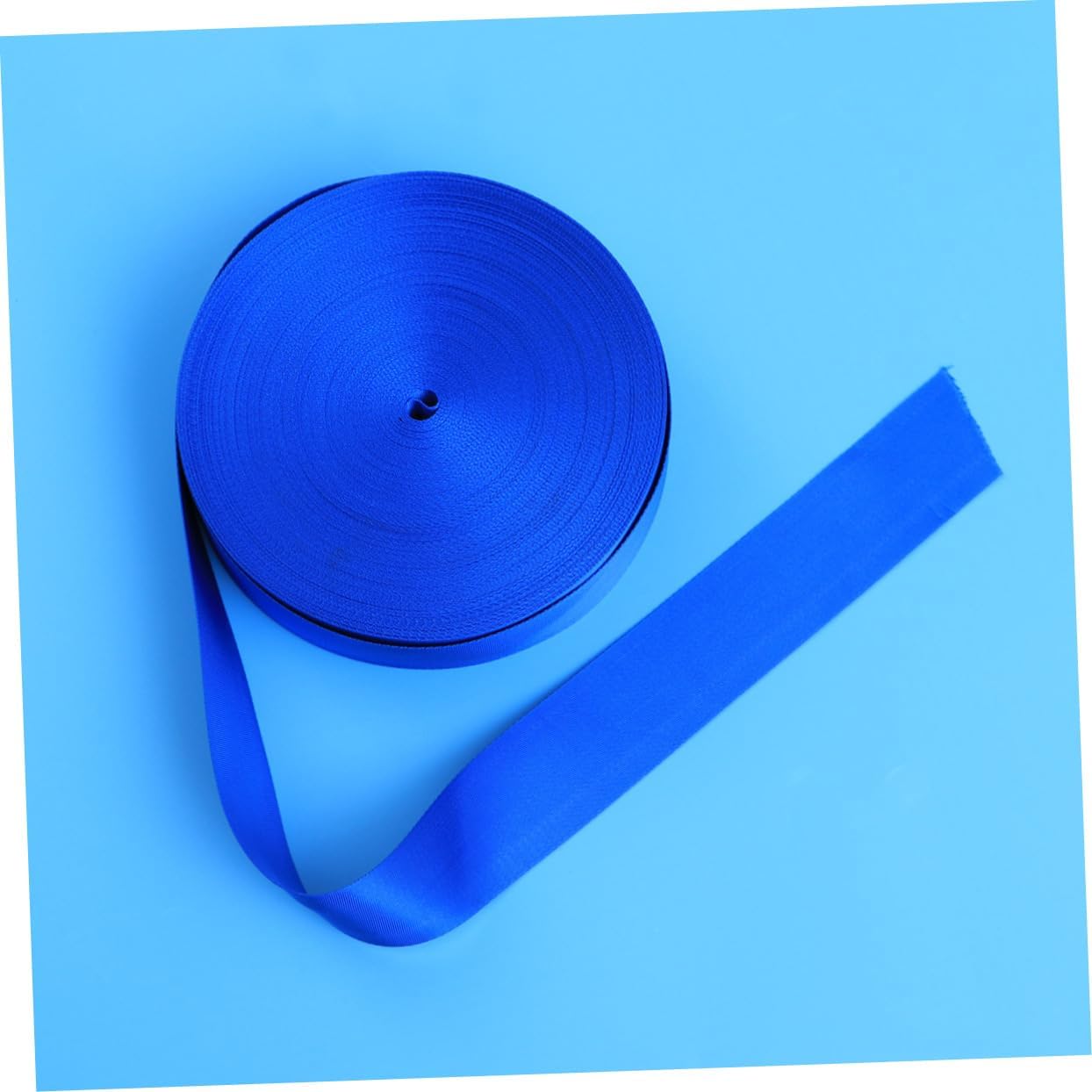 STOBOK Polyester Straps Polyester Ribbon DIY Polyester Strap DIY Polyester Webbing Polyester Webbing Straps Polyester Belt, medium, Blue