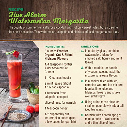 Frontier Co-Op Hibiscus Flowers, 1-Pound Bulk 12 Pack, Cut & Sifted, Red Color & Tart Flavor With Hint Of Cranberry, Tea Enhancer #TOP2