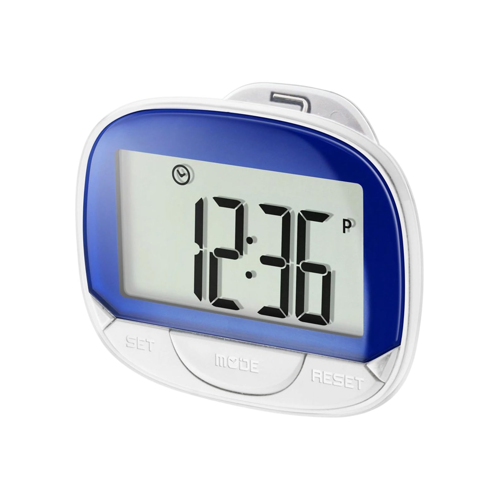 Hsioluted Blue Walking Pedometer Step Counter Lcd Display Accurate Step Trackers For Health Management And Training Counter For Walking