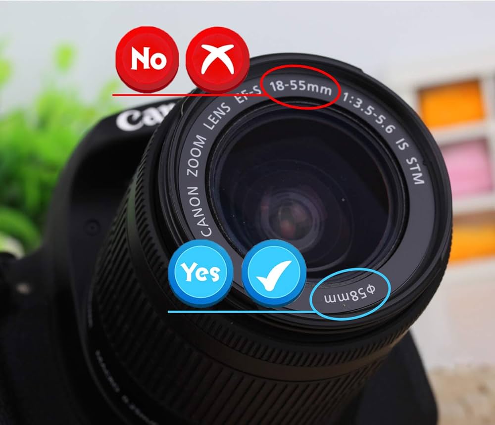 Canon 50mm f/1.4 レンズ　キャップ付き　綺麗 Amazon.com : 58mm Lens Cap Compatible with Canon EF 50mm f