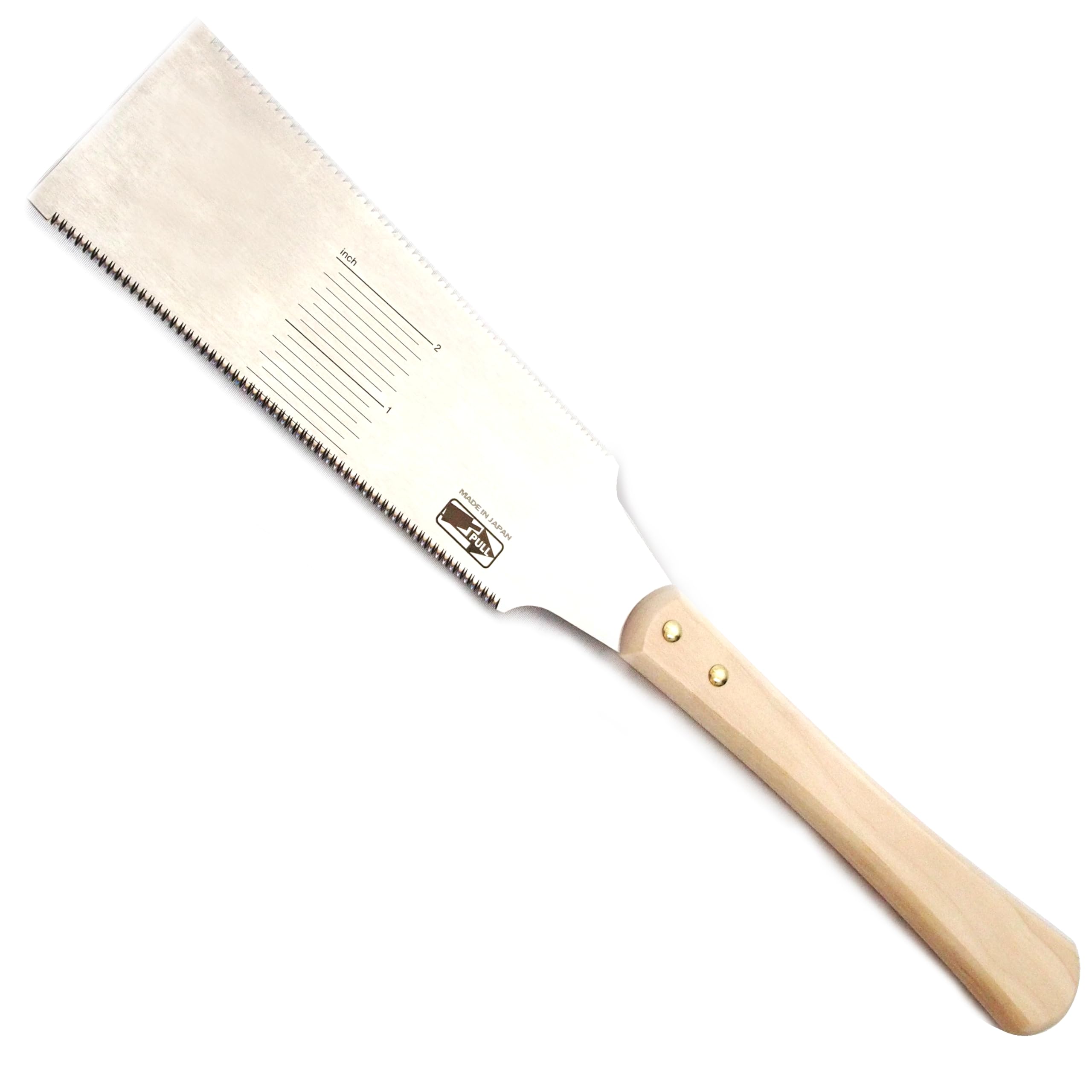 Samurai Saw Ryoba Japanese Pull Saw Hand Saw 7.5 Inch(19cm) Ryoba Double Edge Flush Cut Saw for Woodworking Tools