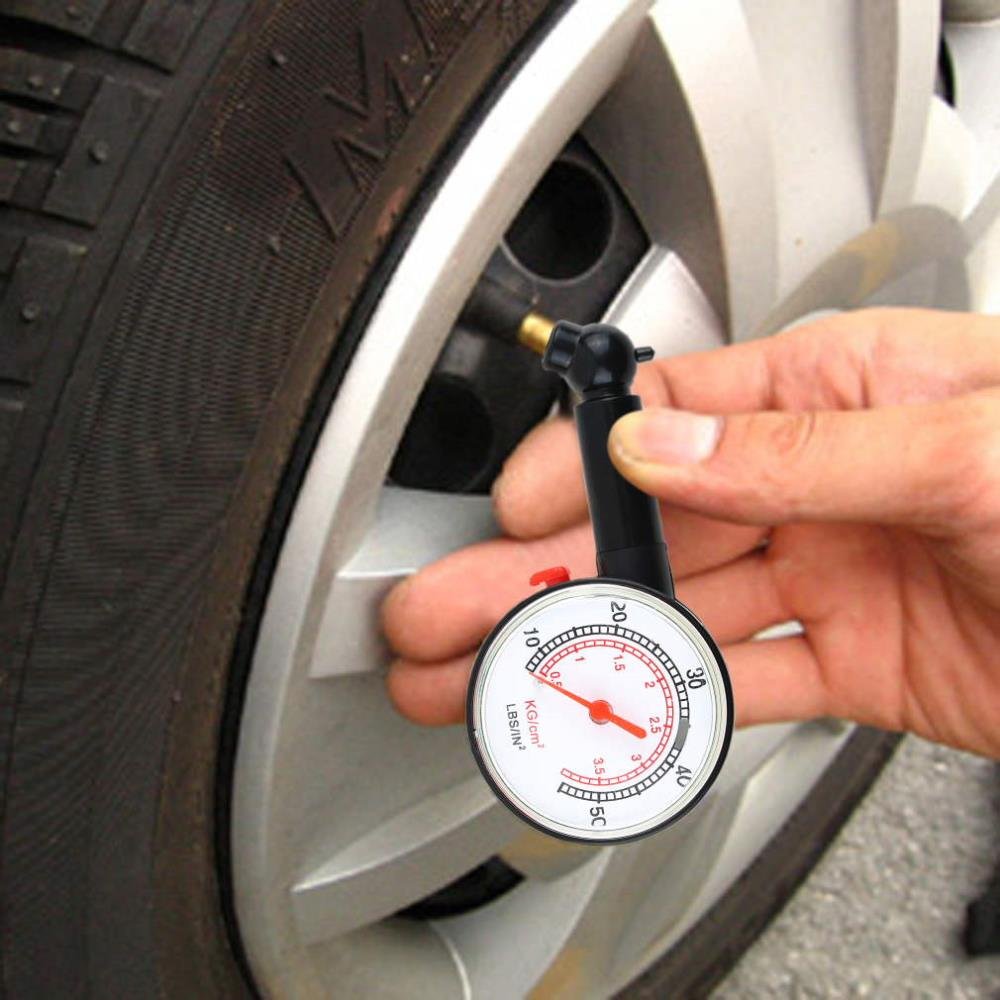 Manometro per pneumatici, 1 pz Misuratore di pressione for pneumatici for auto, veicoli e motociclette Strumento misurazione for risparmiare carburante in tutto il mondo