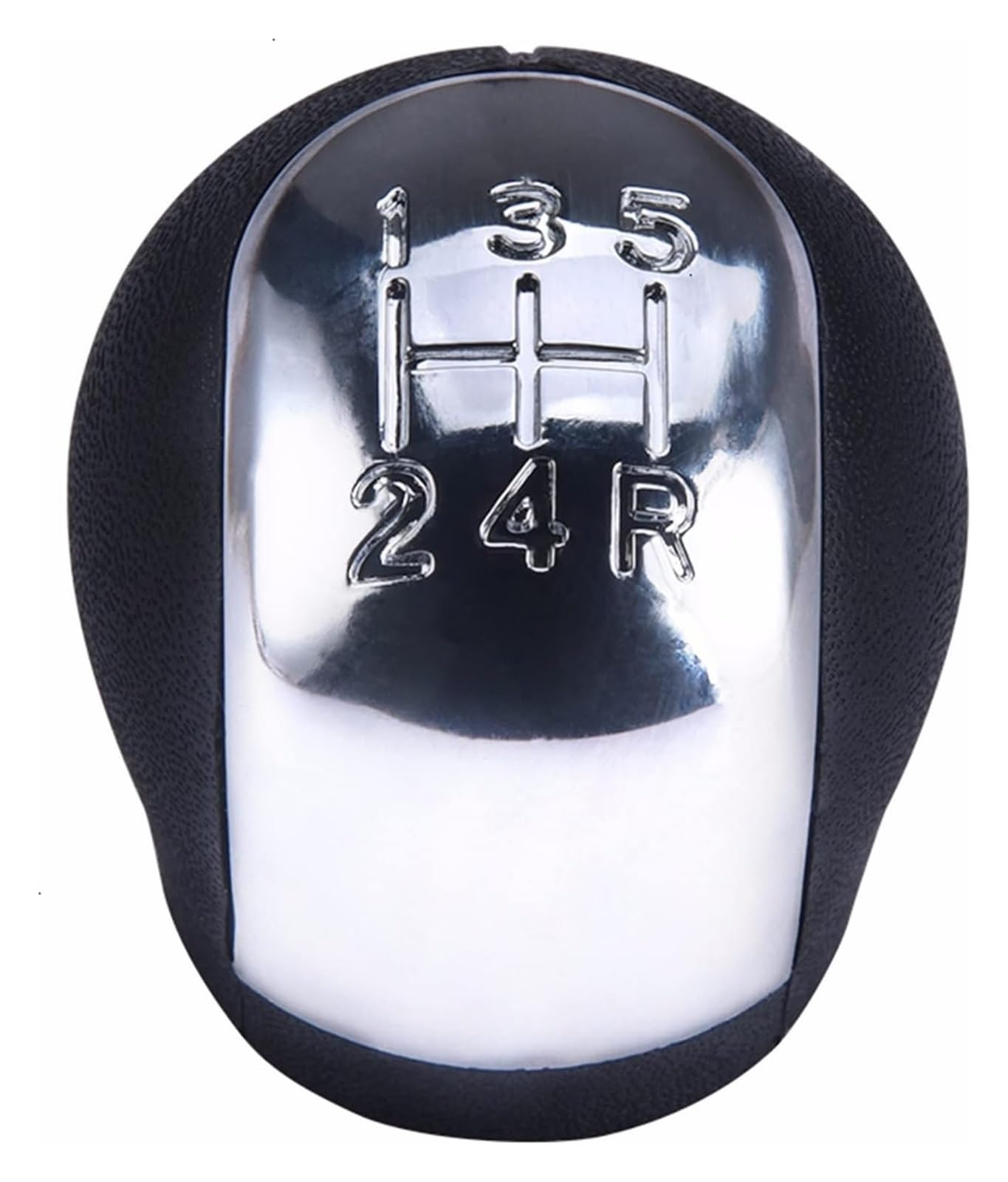 TRASH BIN Car Gear Shift Knob for Opel for Vectra C B for Corsa 2002-2005 Car Gear Lever Stick Head Grip Gaitor Boot Shift Knob(5 Speed a)