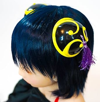 Amazon.co.jp: 神楽 髪飾り コスプレ 銀魂 ぼんぼり だんご 坂田