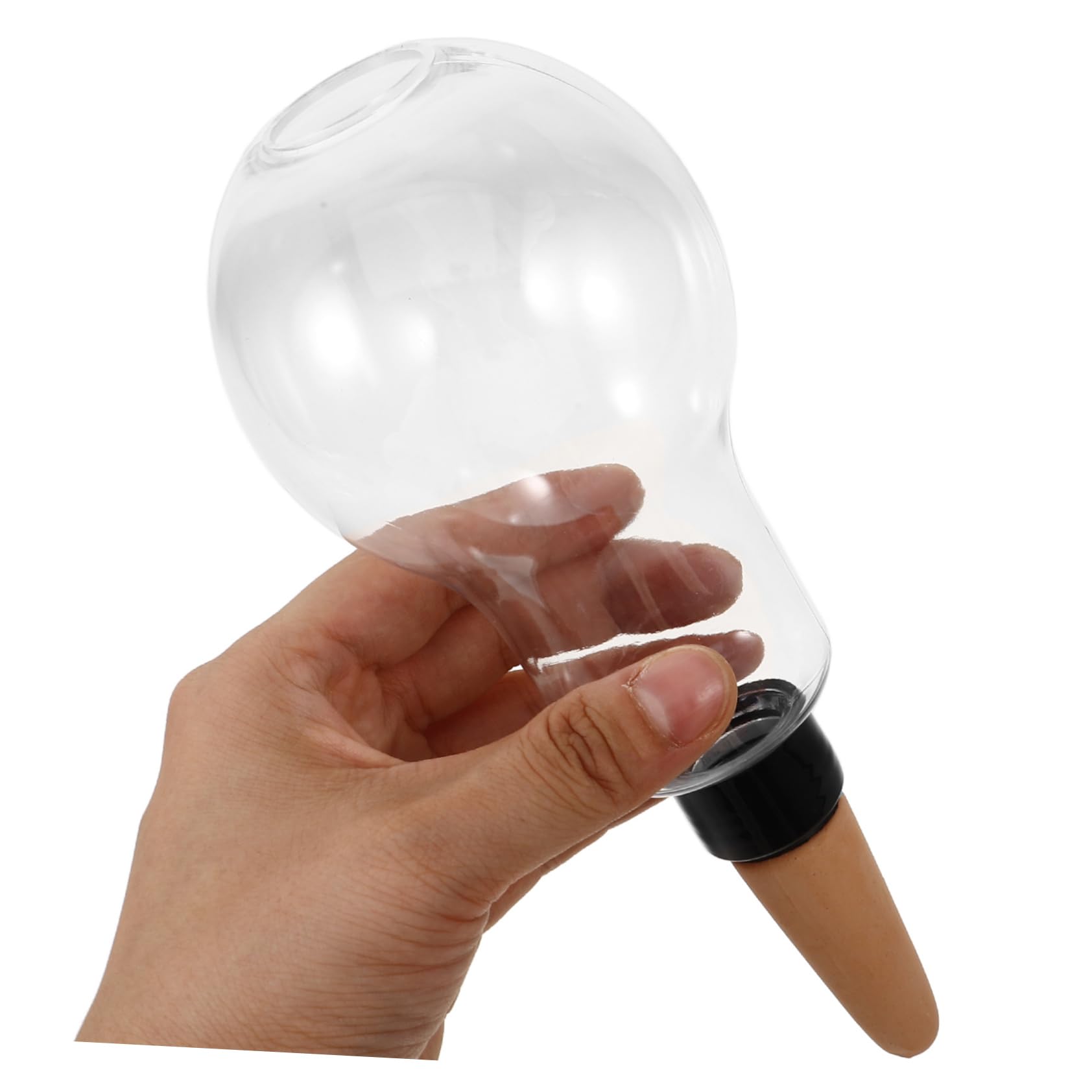 HEMOTON 4 Ensembles Dispositif D'arrosage Automatique pour Mis en Pot Arrosage À Plantes D'intérieur Pointes D'ampoule D'arrosage des Plantes Céramique 2 Pièces * 4