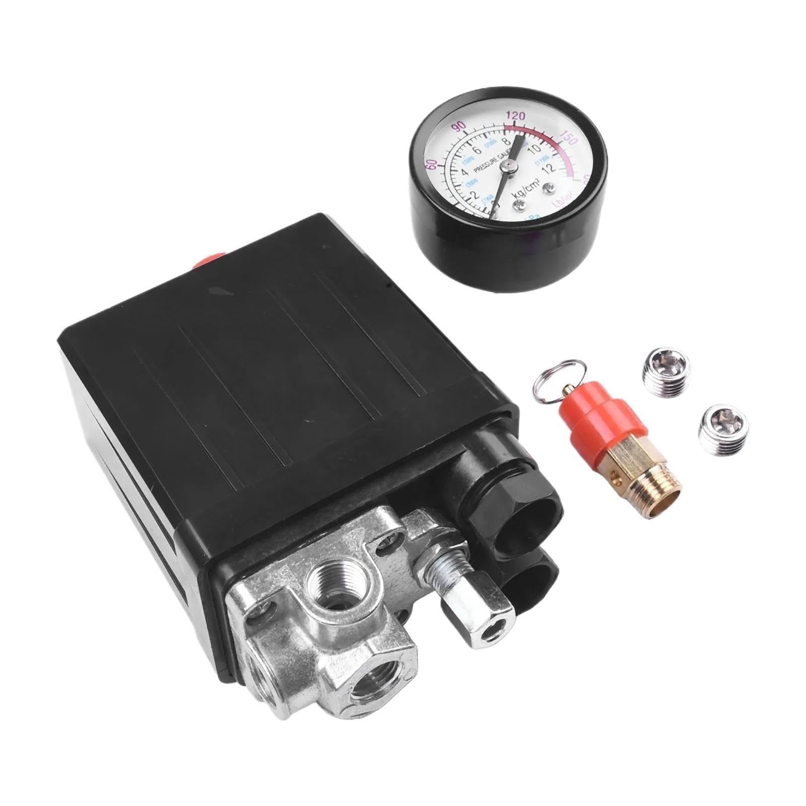 Pressostato 175psi Compressore Regolatore 1/4" 220V