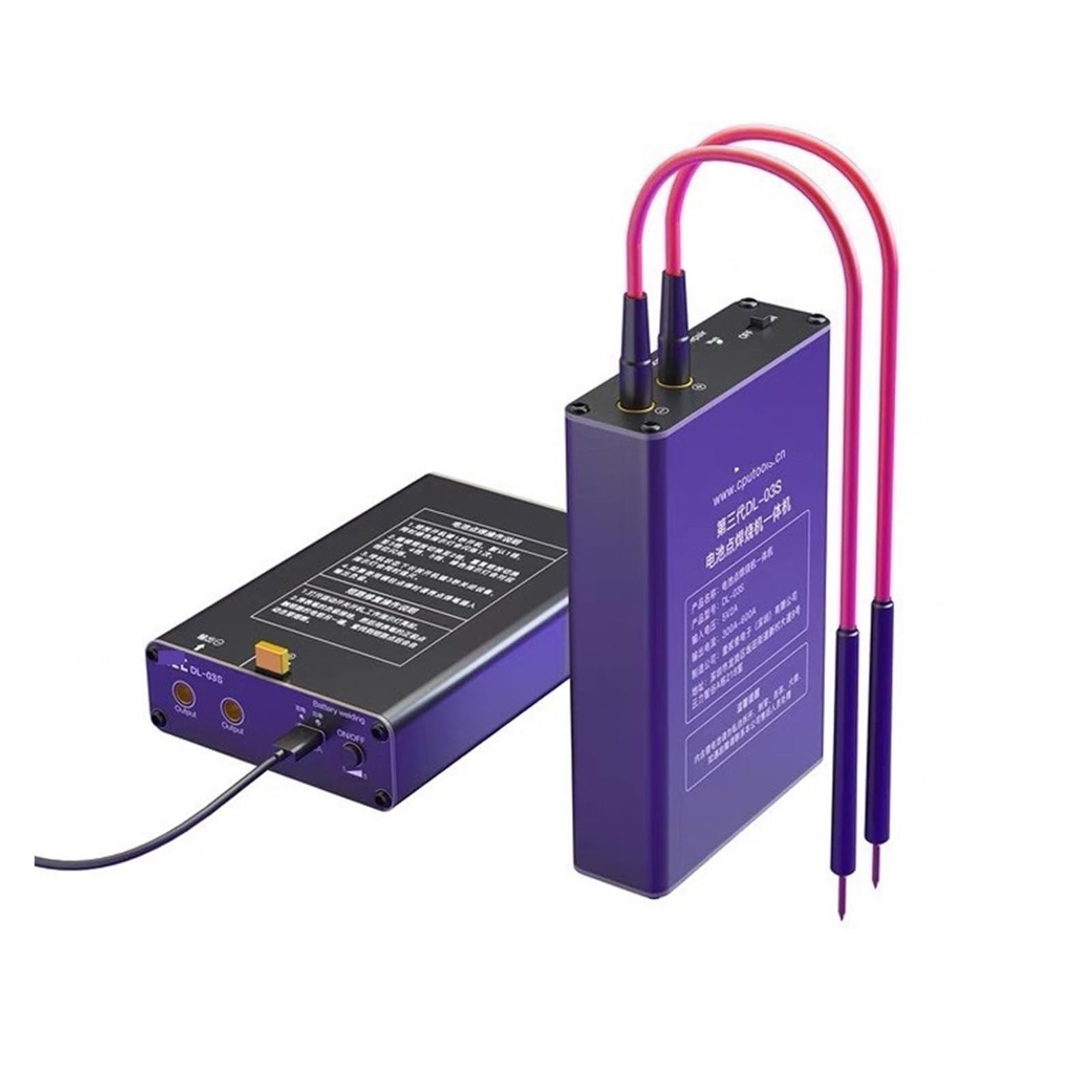 Poste à souder, Mini soudeuse par points DL-03S, outil réglable à 5 vitesses for la réparation de batterie du téléphone