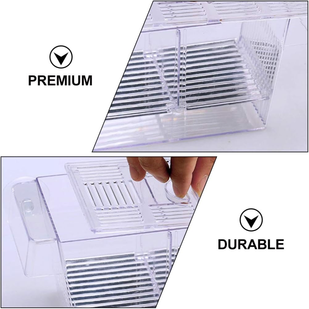 Aquarium Fish Breeding Incubation Box Fish Tank Incubator Aqua Egg Tumbler Incubator Fish Shrimp Breeding Tool for Aquarium Fish Tank - Image 5