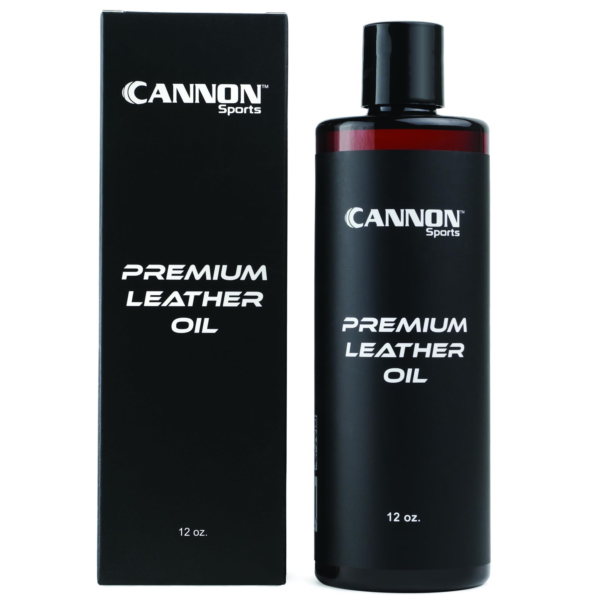 Cannon Sports Premium Baseball Glove Oil - Restores, Protects, Conditions, Softens, Waterproofs – All-Natural Ingredients - For Baseball Gloves, Softball Gloves, Other Leather Sports Gear & Much More