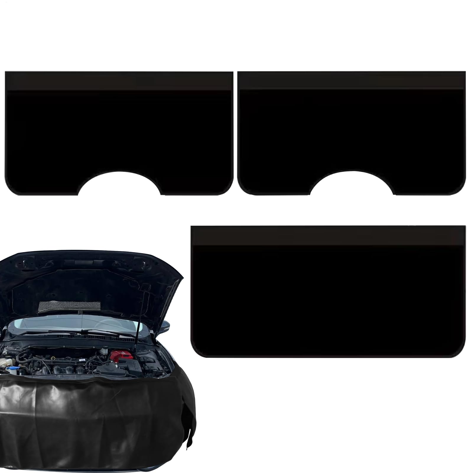 Funda para reparación de coches: evite manchas de grasa con este protector impermeable de 3 piezas 8