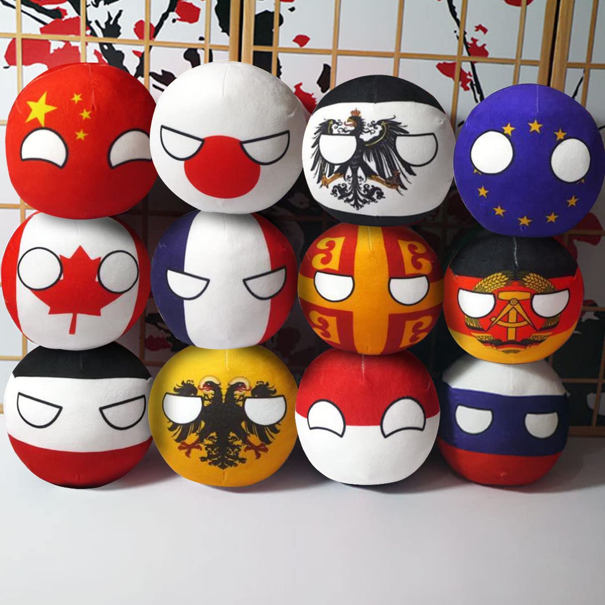 Aroinad Polandball Plush Doll Countryball Toy Plush Gift USA UDSSR