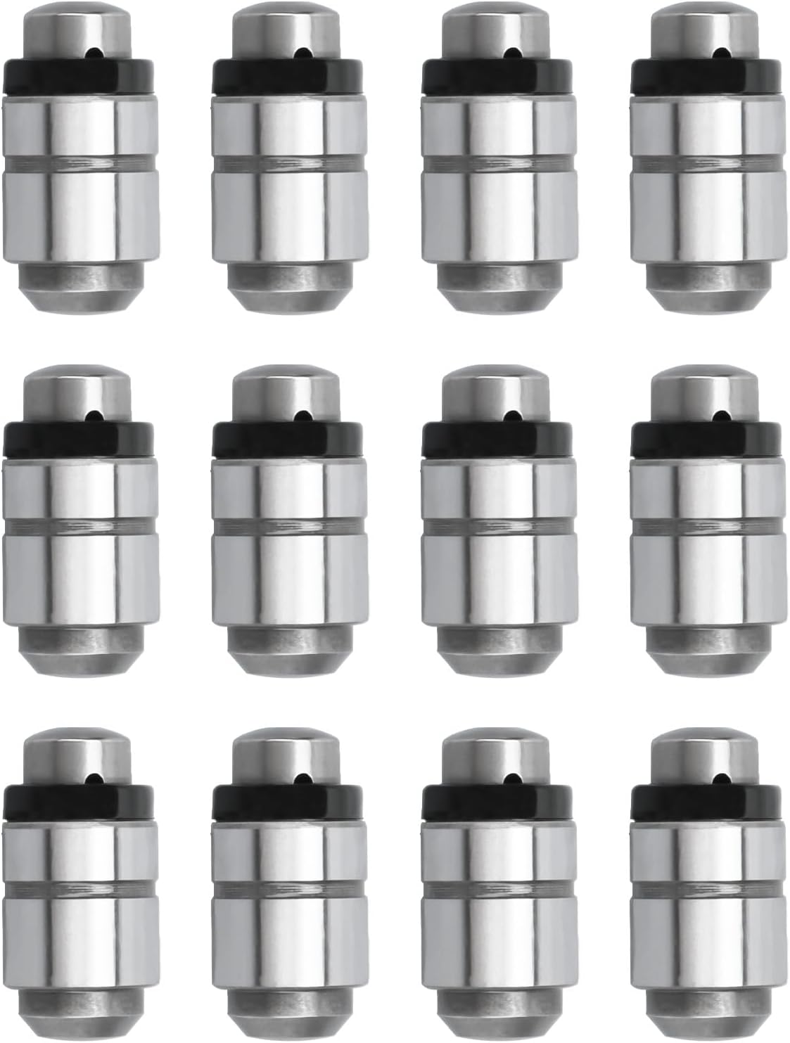HARUMA 12Pcs Hydraulic Valve Lifter 2131753 Fit For 1995-05 Chrysler Sebring Cirrus, 1990-98 Dodge Caravan Grand Caravan, 1990-05 Mitsubishi Eclipse Galant, 1992-96 Eagle Summit Talon, 2.4L 3.0L