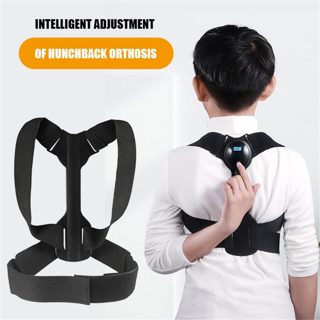 EKSED Capteur Intelligent orthèse Ceinture de Correction Invisible Rappel de la Posture Assise Adulte bossu correcteur de Dos à la Main