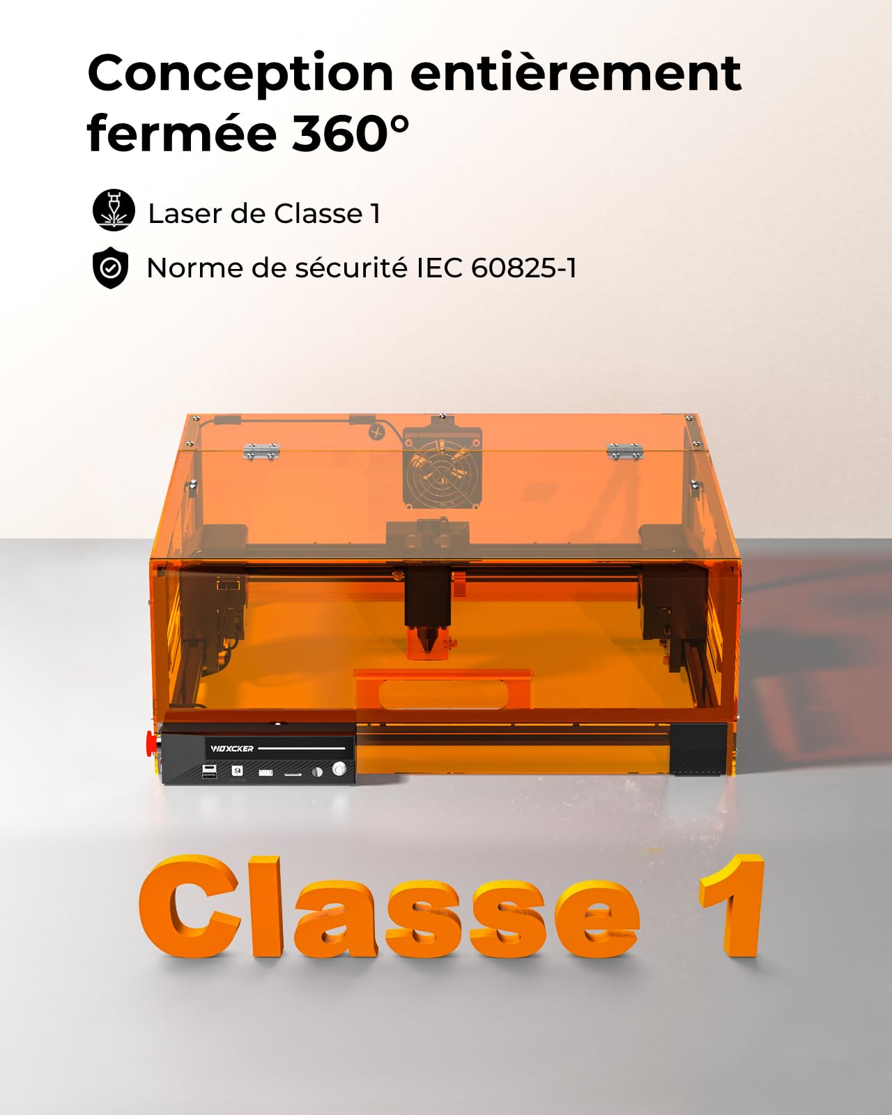 Machine de gravure laser 20W, modèle L2 MAX incluant un graveur laser, machine CNC haute précision (découpeuse laser), pour graver et découper bois, métal et verre. Convient aux utilisateurs avancés