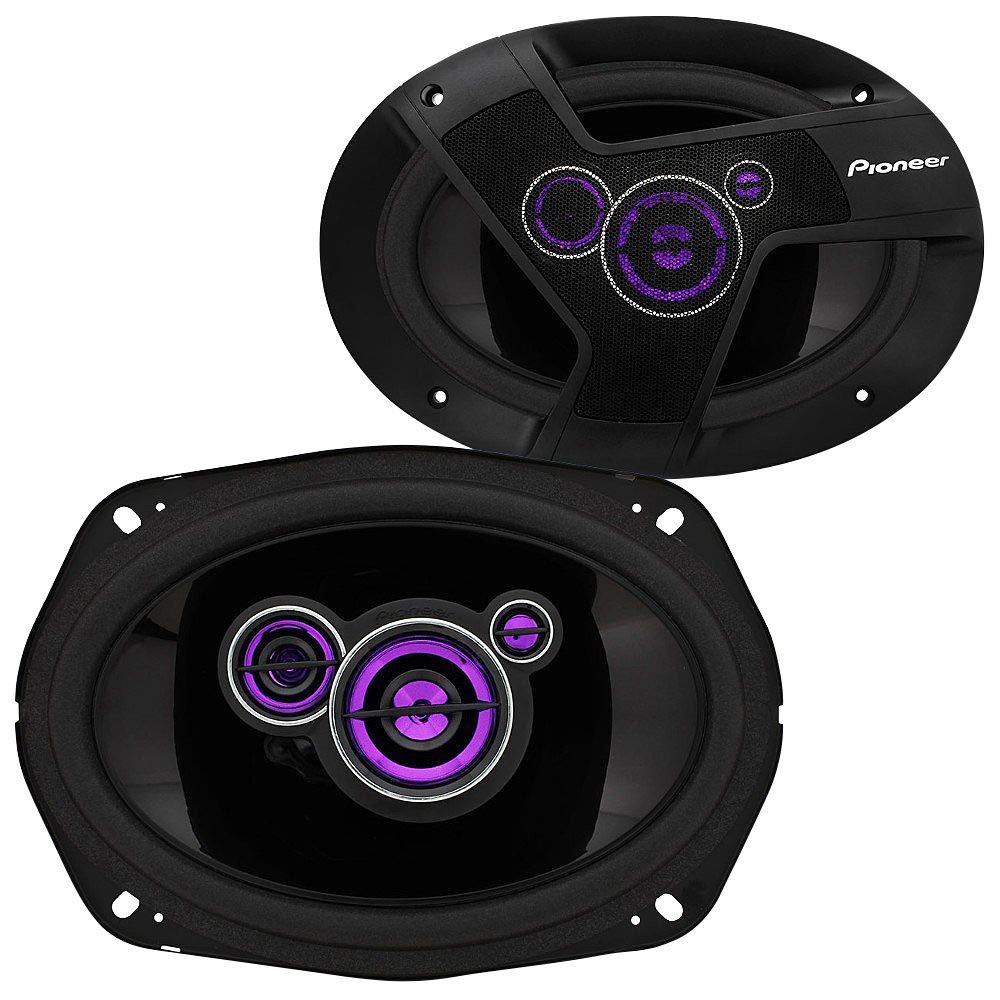 Alto Falante Quadriaxial 6´´X 9´´ 400W TS-6941TBR Preto Pioneer