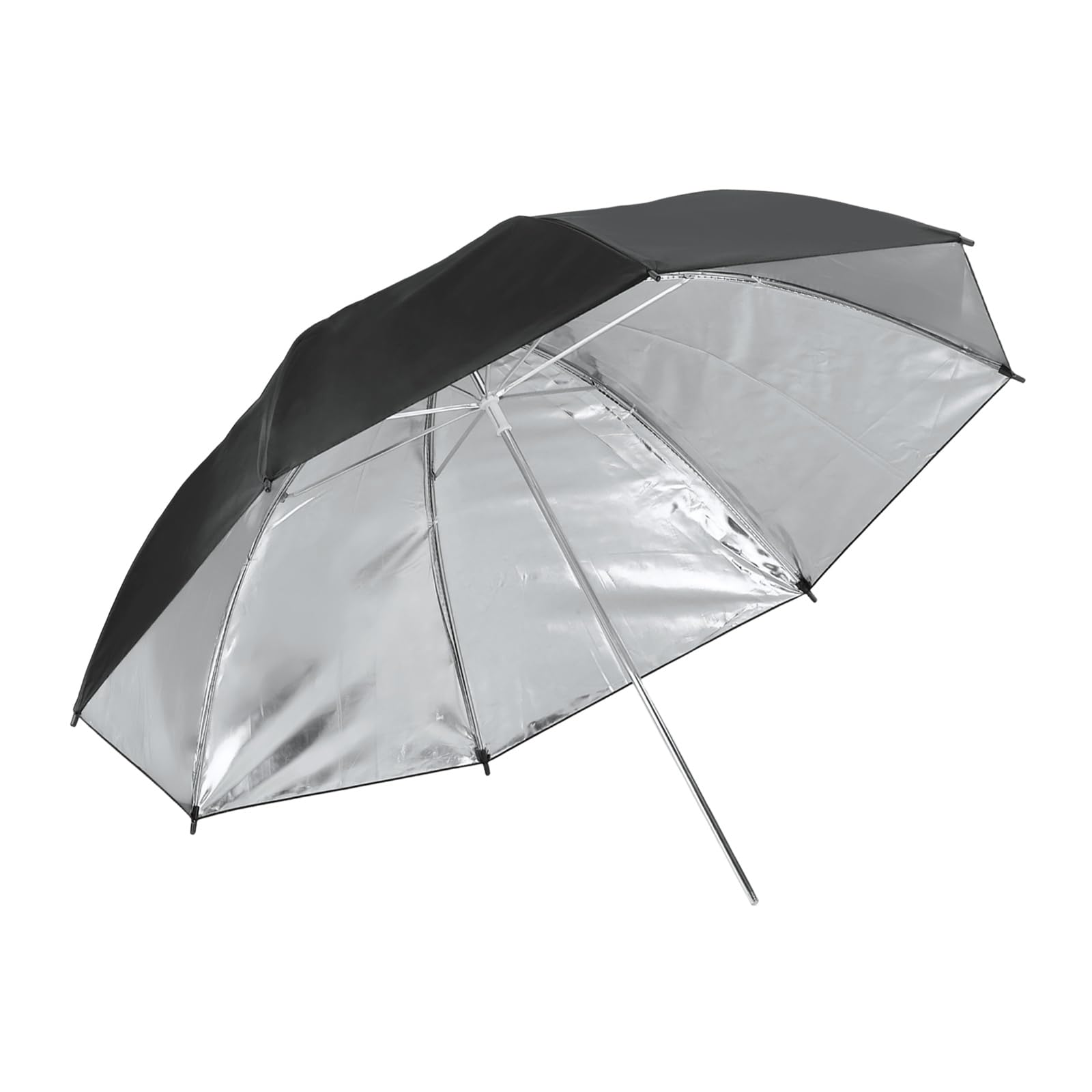 Photography Umbrella Lighting 33" Dia Parabolic Silver Fits Black