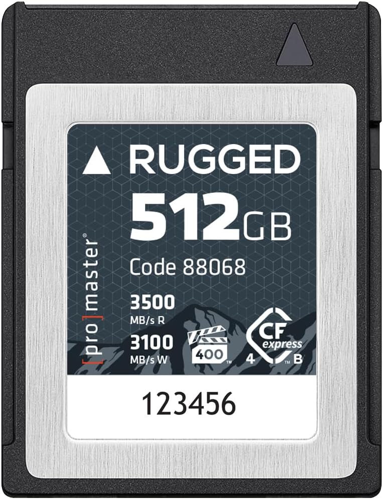 CFexpress 4.0 Type B 512GB Rugged™ VPG400 Memory Card