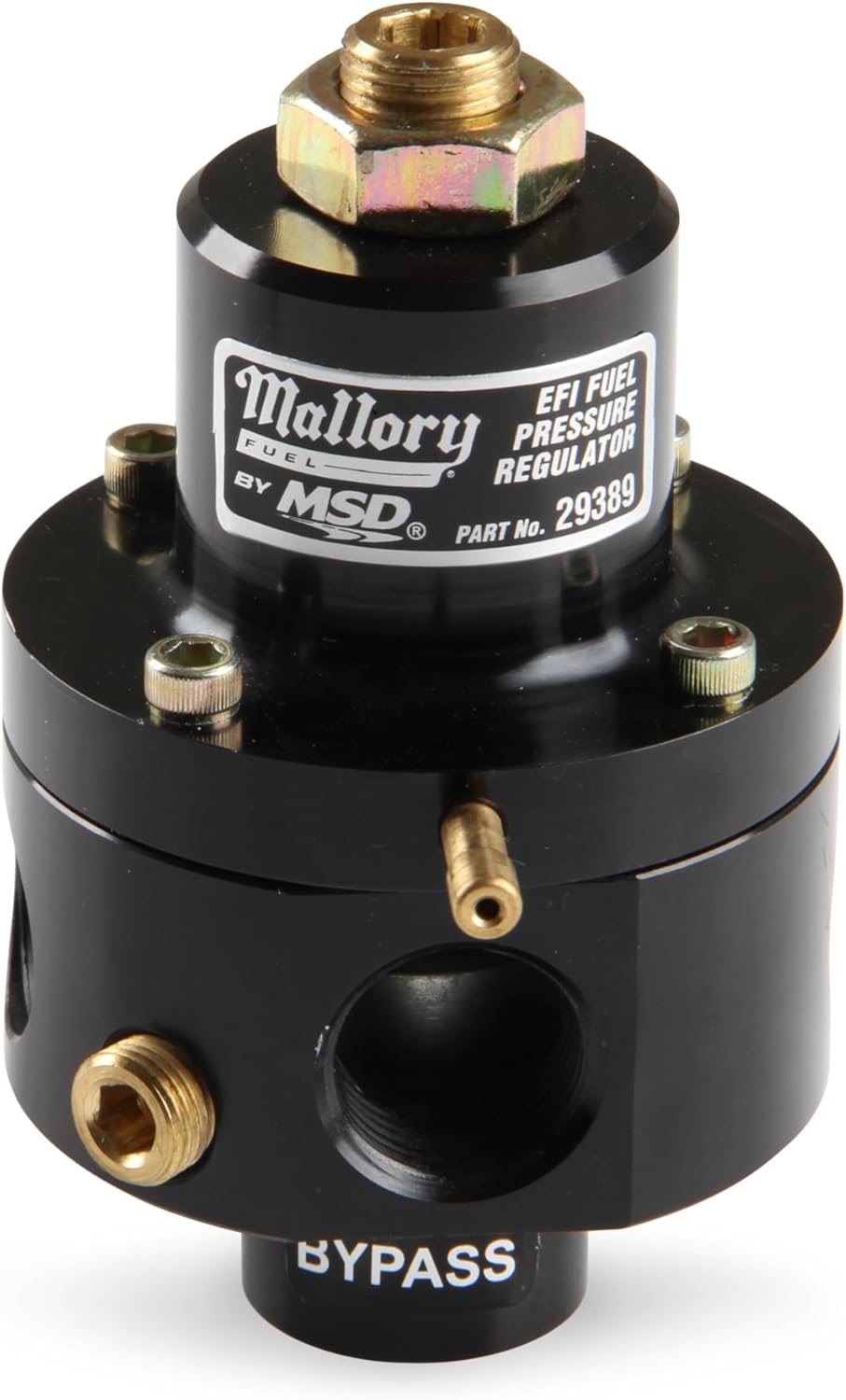 Mallory 29389 Adjustable Fuel Pressure Regulator (30-100PSI, EFI)