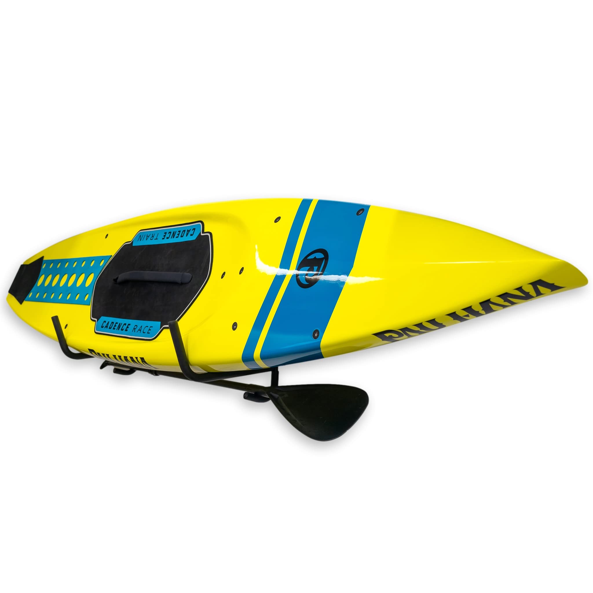 StoreYourBoard Kajakständer für Garage, Schwenkbare Kajak-Wandhalterung, flach zusammenklappbar | Kajak-Aufbewahrungsregal, Kajak-Wandhaken, schwenkbare Klapparme, Paddelhalter, hält 45,4 kg