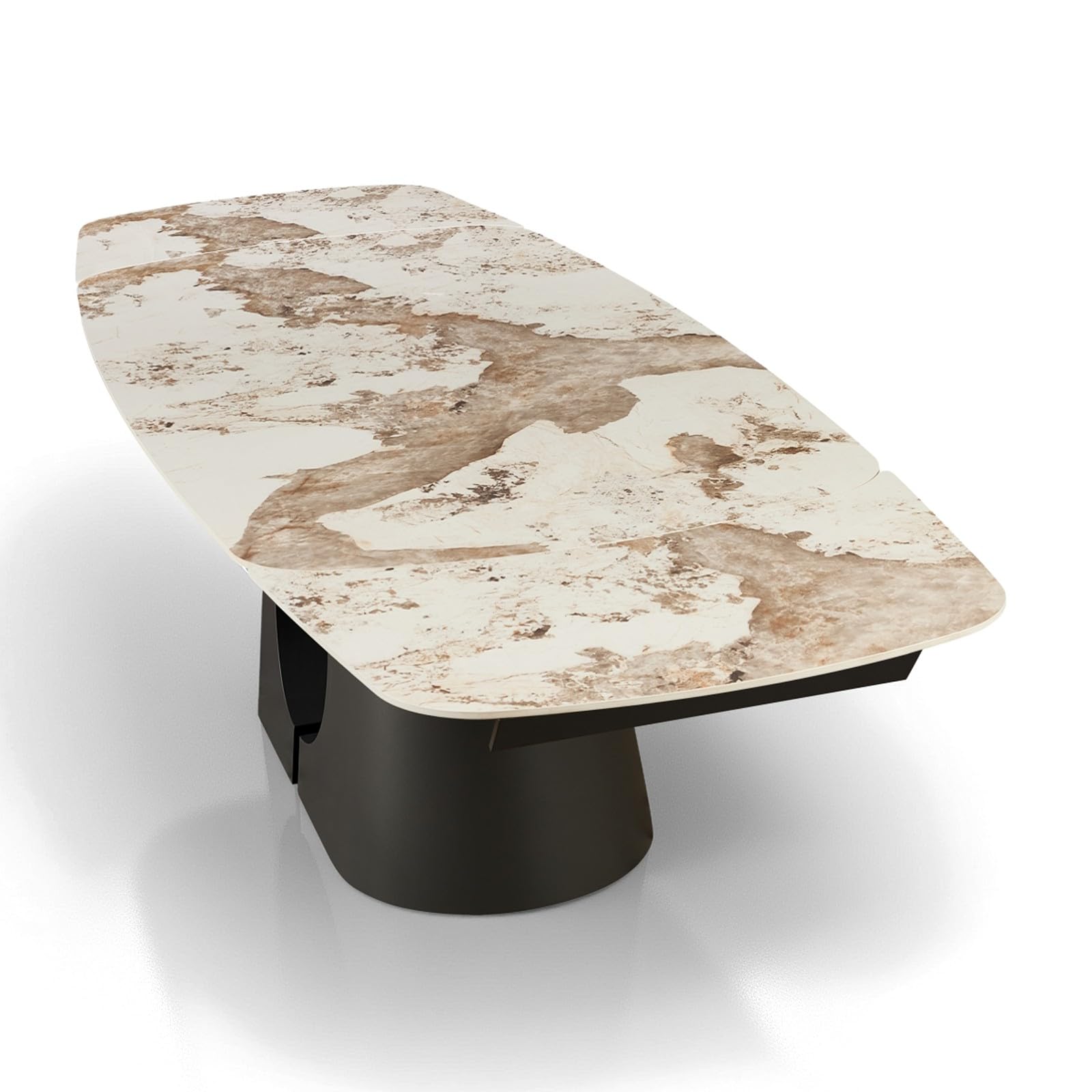 Tavolo allungabile JOJY MARMO ONICE piano in ceramica