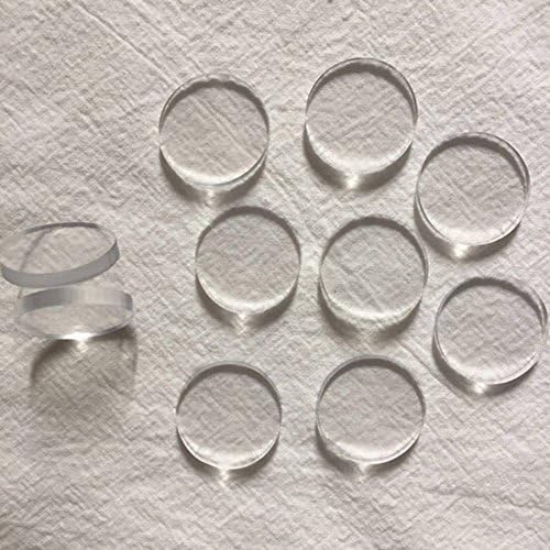 Extremely Soft Clear Glass Table Top Bumper Non-Adhesive,Glass Table Top Spacer,3mm Thickness.20Count