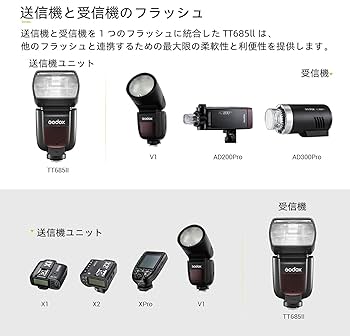 富士フイルム - godox TT685・XproF Amazon | 【正規品 技適マーク付き日本語説明書付】GODOX