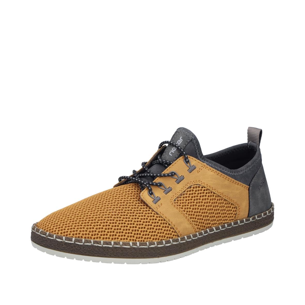 Rieker Men's B5252 Slip-On Shoes, Yellow, 44 EU
