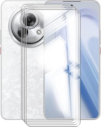 for Meizu Lucky 08 6.78" Screen Protector Tempered Galss, [4 Pack] High Clear [9H Hardness] [Bubble Free] Screen Tempered Glass Protective Film for Meizu Lucky 08
