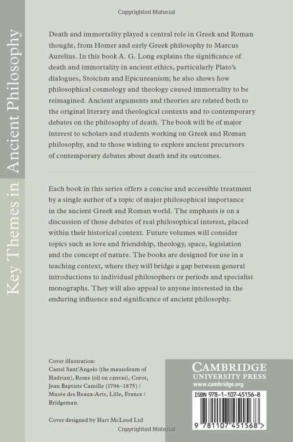 Death and Immortality in Ancient Philosophy (Key Themes in Ancient Philosophy) - Image 2