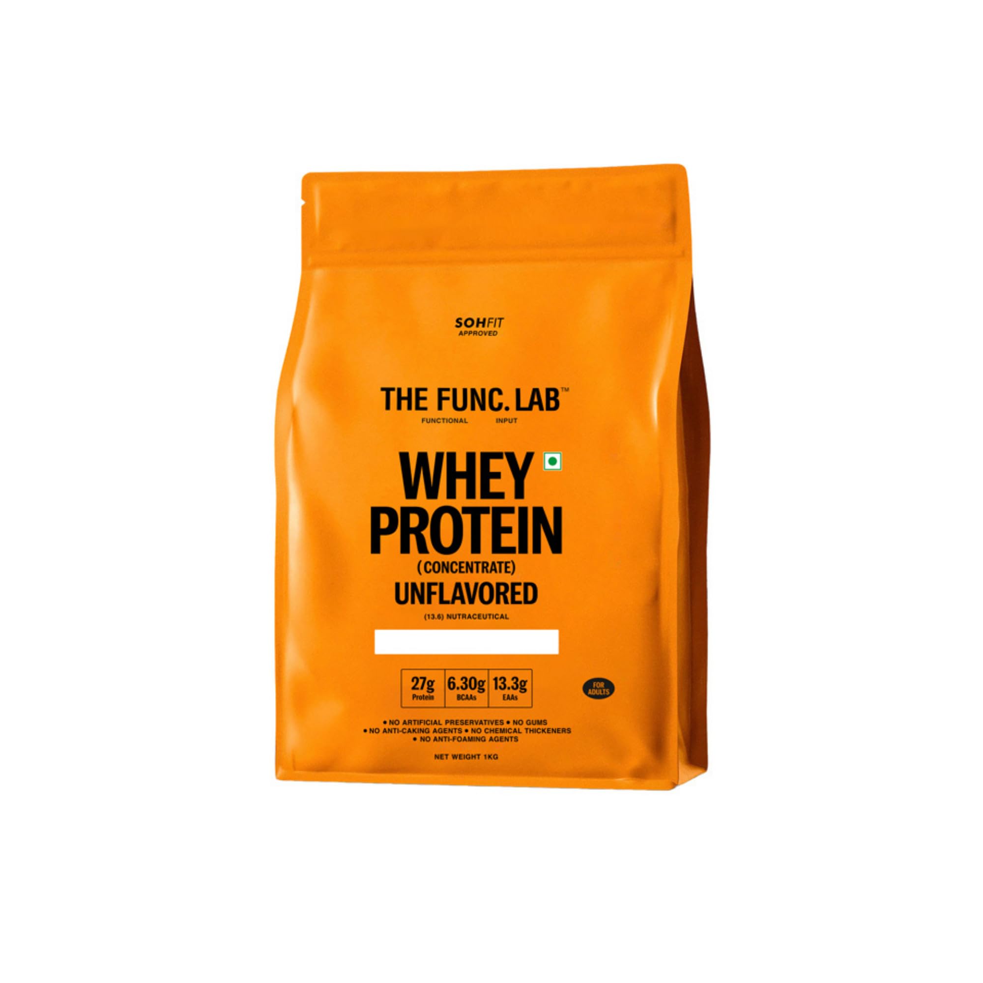 The Func. Lab Whey Protein Concentrate - Chocolate Flavour | 1 kg | Grass‑Fed, 25g Protein, 5.69g BCAA per Scoop | High Protein Supplement for Muscle Growth, Digestion and Absorption Support — Amazon image 14