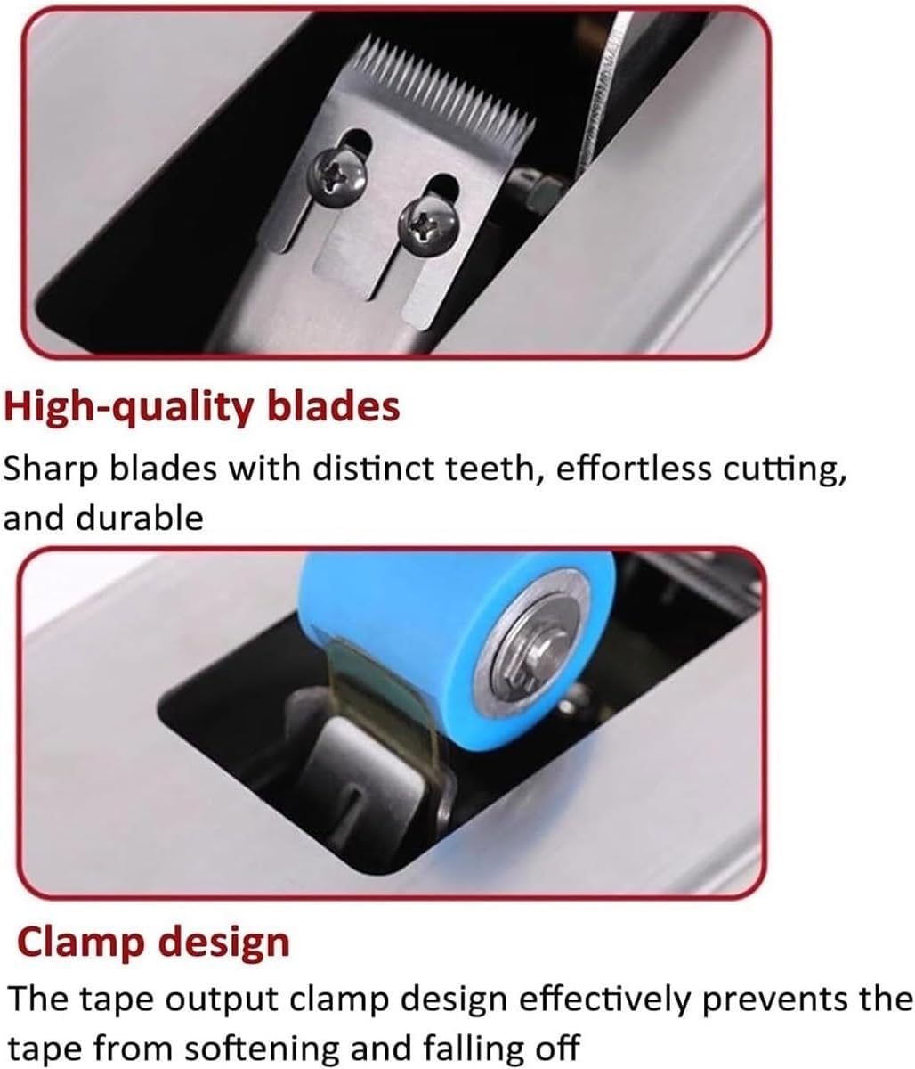 Dispensador Manual De Cinta, Longitud Ajustable, 2,5 Cm De Ancho, Sin Energía, Embalaje For El Hogar Al Por Menor
