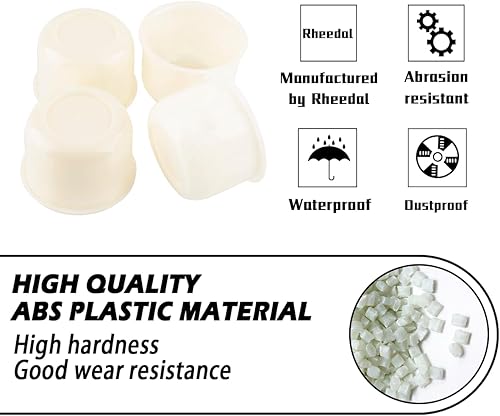 Miniatura 6 de Rheedal 4 tapas centrales de rueda de remolque personalizadas de 3.25 pulgadas, diámetro de 3.25 pulgadas, tapa de cubo de 2.32 pulgadas de alto