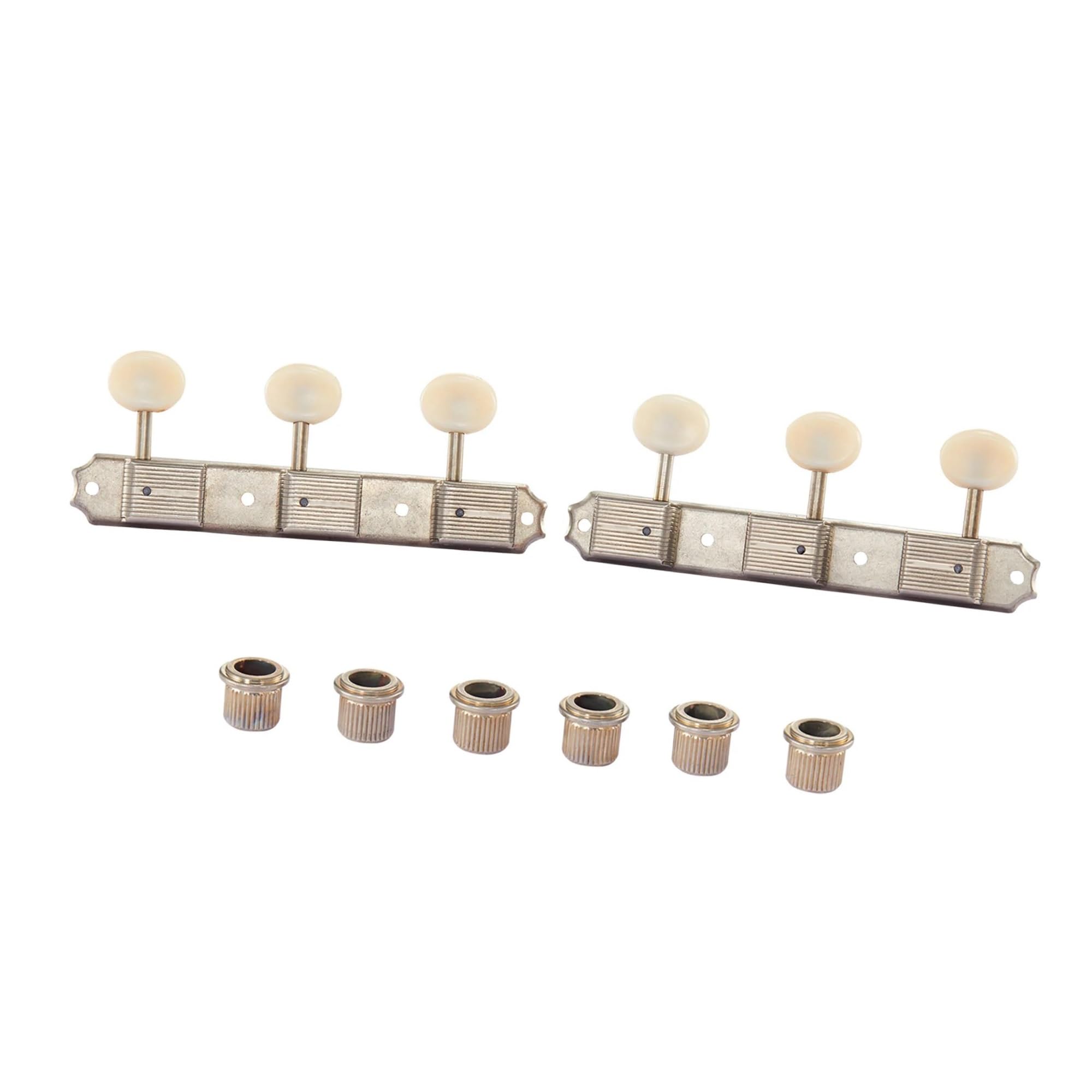 Vintage Niklowy Tuner Gitarowy Do Profesjonalnych Akcesoriów Profesjonalne Kołki Do Strojenia Gitary(Ivory Aged NI)