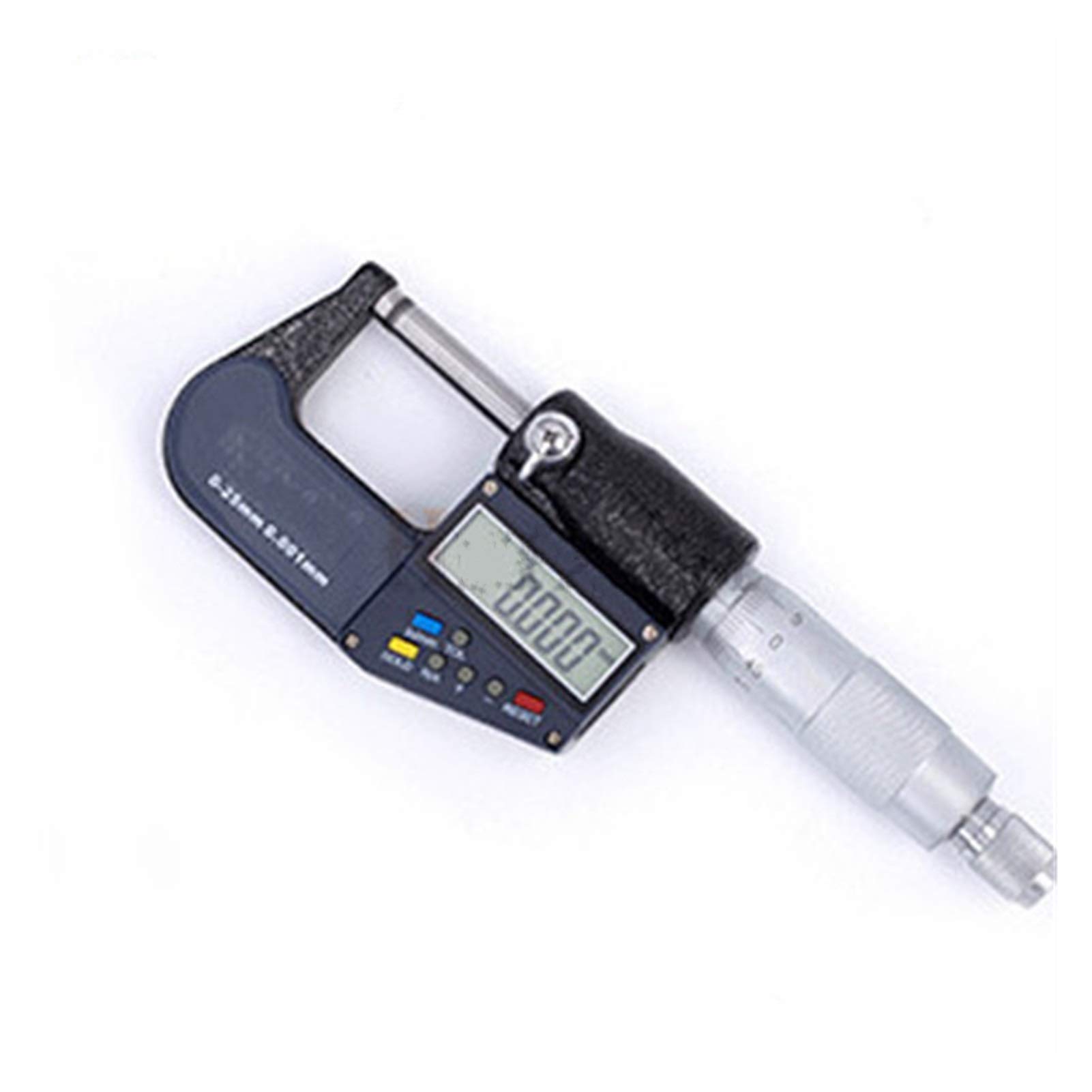 Micrómetro 0.001mm Micrómetro Exterior 0-25mm Micrómetro Digital Calibrador Medidor Micrómetro Micrómetro Carburo Medida Medida Herramientas (Color : Multifunction 0 25mm)