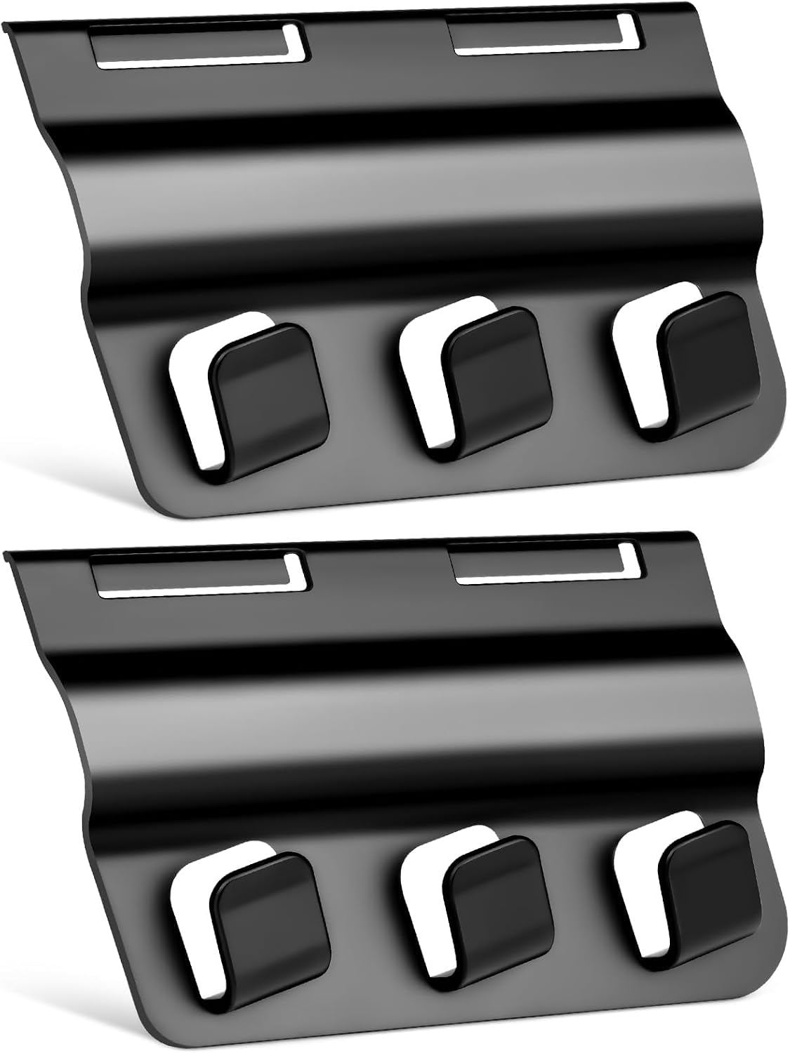 2 PCS Rear Trunk Grocery Bag Hook - Compatible with Tesla Model Y Juniper 2025 2026 Accessories, ABS Trunk Hook, Black