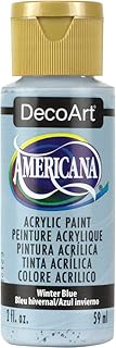 DecoArt Americana Acrylic Paint, 2-Ounce, Winter Blue