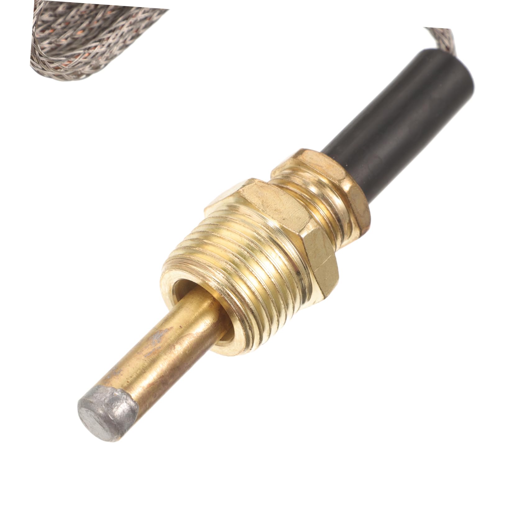Zerodeko Medidor Mecánico de Temperatura del Agua Material Abs y Metal con Sensor para Vehículo, Protección del Motor Adecuado para Uso DIY en Coche