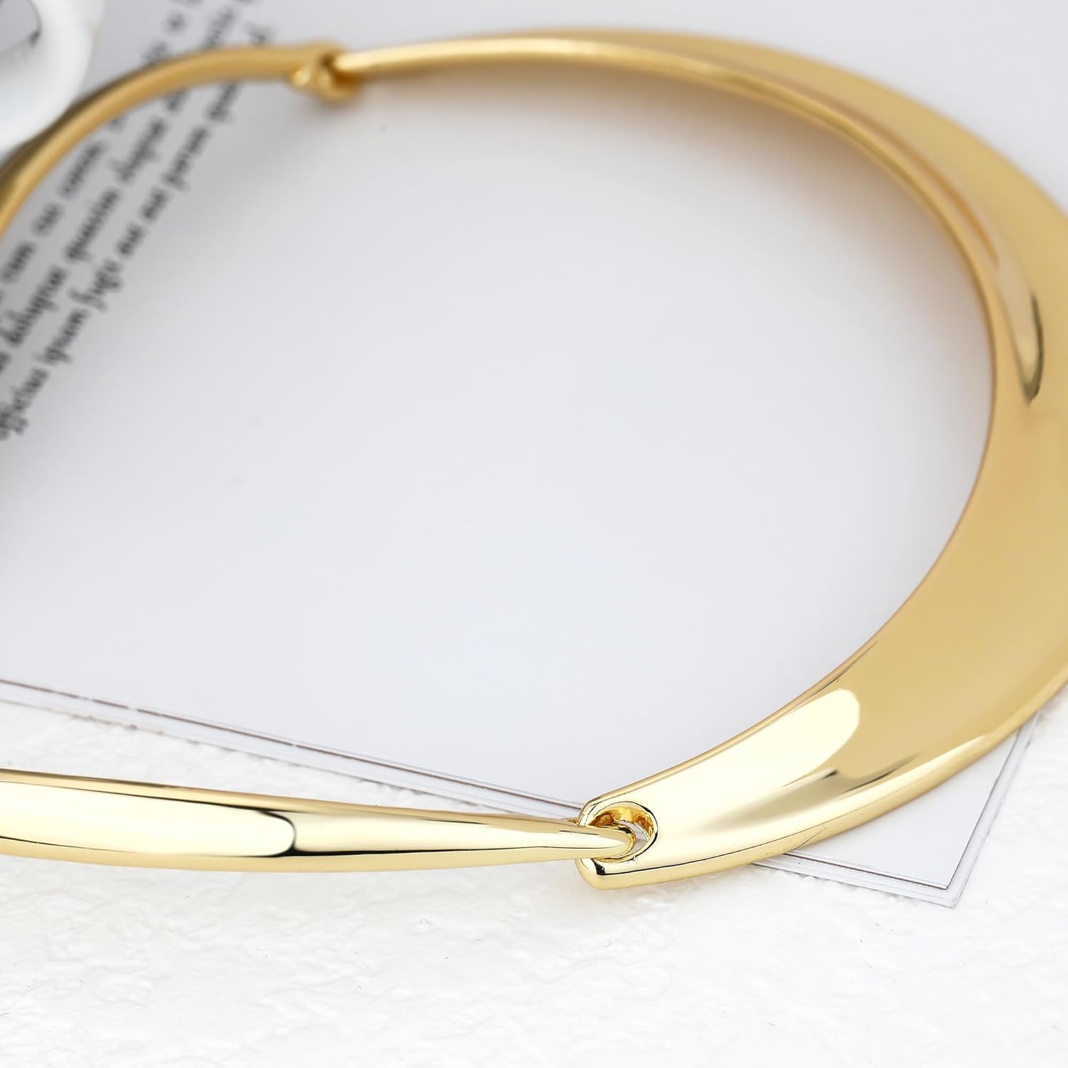 Necklaces for Women Chunky Chain Gold Choker Collar Necklace for Women Trendy Adjustable Gold Choker Statement Jewelry Fashion Jewelry Gifts for Women Casual, Classic Prom, Party