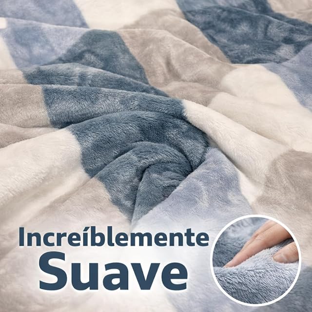 Foto 7 de 8 de MOMONELO Manta para Perros y Gatos 150x100 cm, Lavable