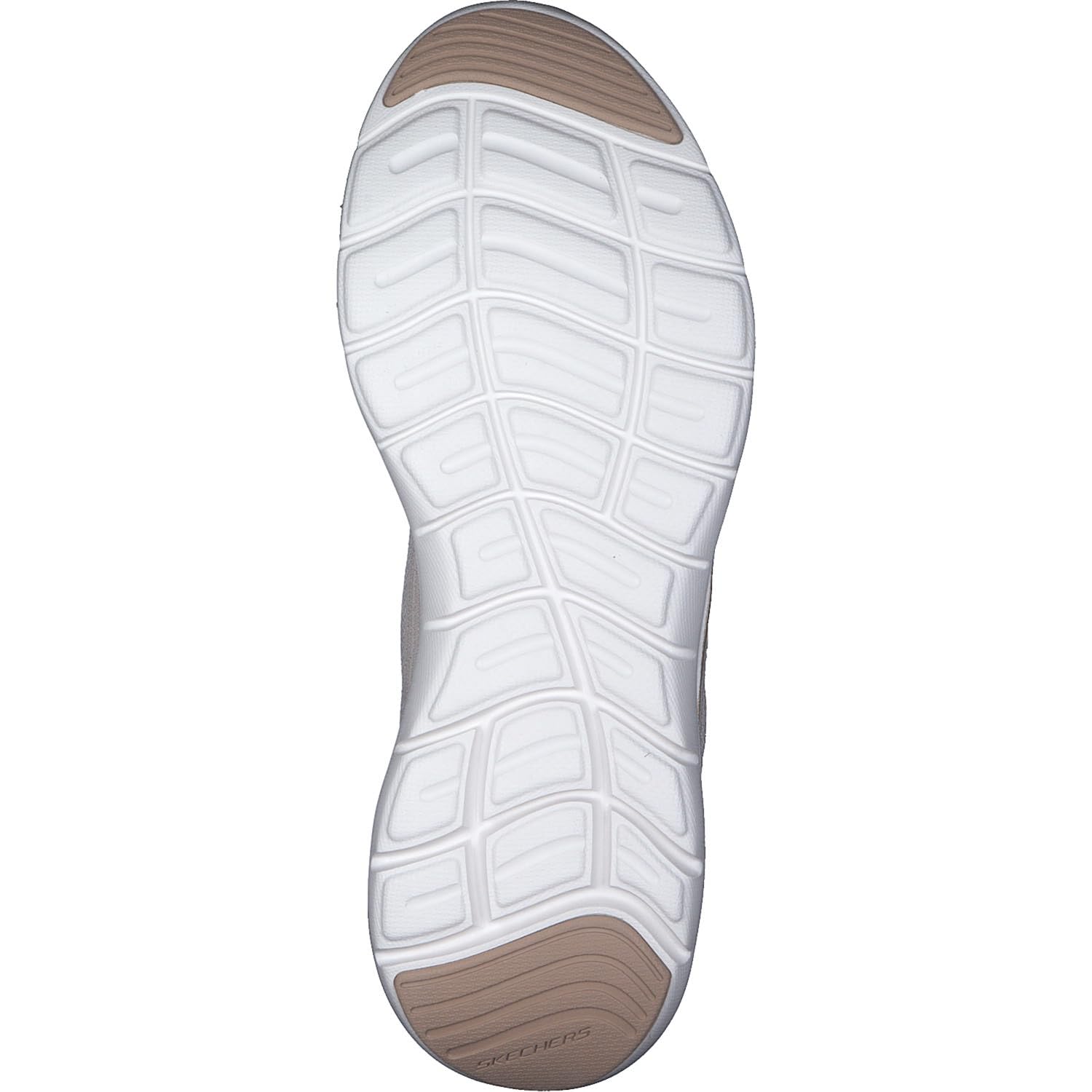 Skechers 150217 NTGD Zapatos con cordones textil para mujer en beige