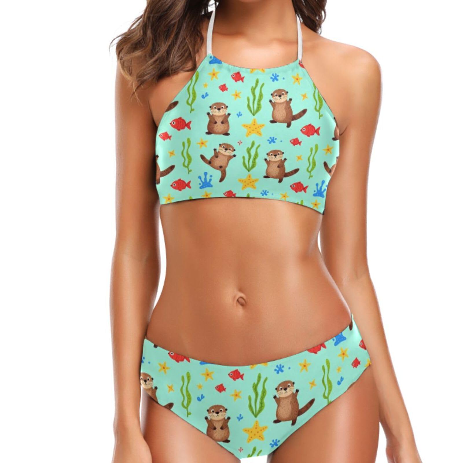 Bikini triangle réglable pour toutes les morphologies du S au XXL - 8
