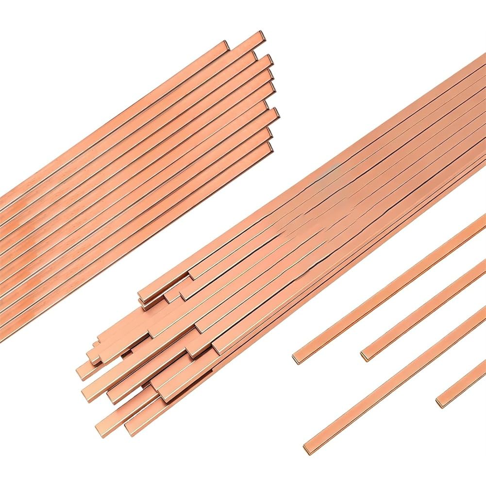 Udsknv[Ksl As Shown Alloy For Refrigerator Hvac And Cold Silver Brazing Rods, 42 Pcs Brazing Rods, Phosphor Copper Brazing Flat Welding Rod For