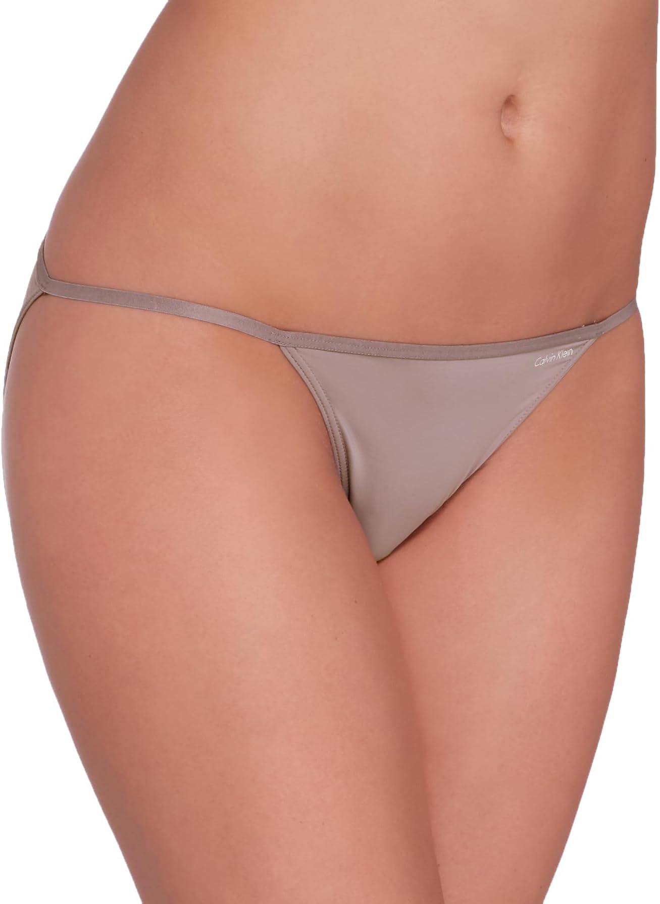 Calvin Klein Women's Sleek String Bikini Panty