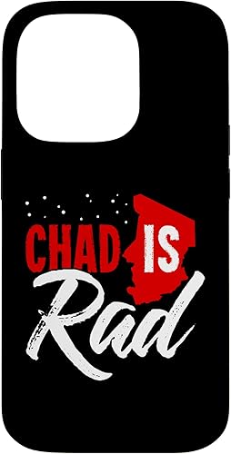 Vista 61 de Chad is Rad Shirt Chad Country Clothing Apparel Chad Case for iPhone XS Max