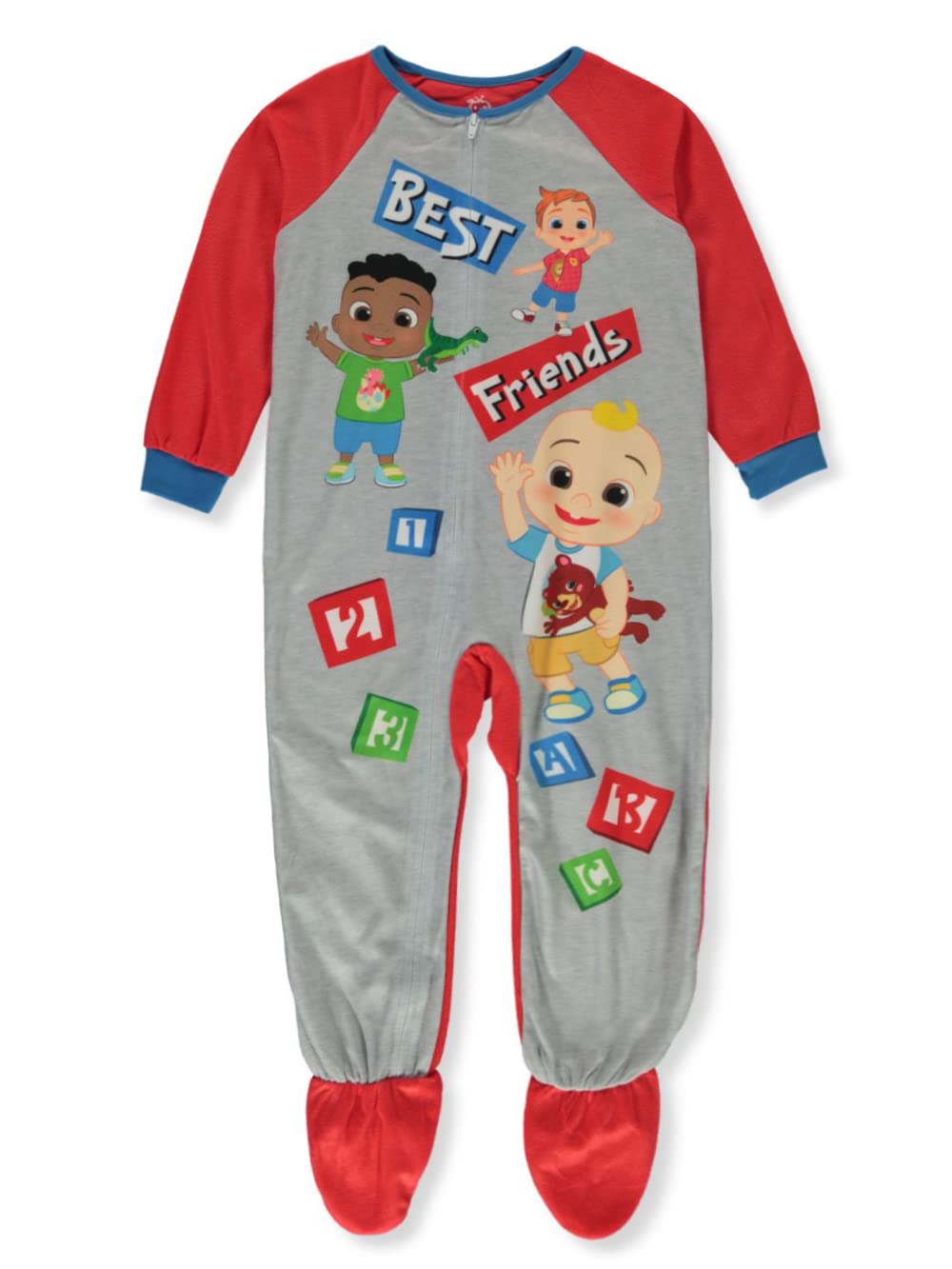 CoComelon Baby-Boys Toddler Infant Footed Blanket Sleeper Pajamas
