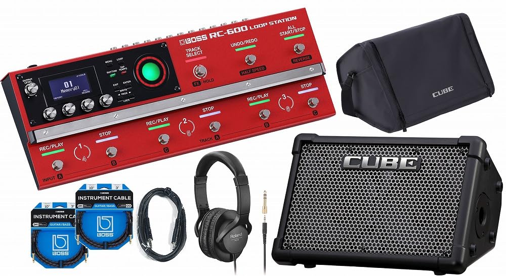 Amazon.co.jp: BOSS/RC-600 + Cube Street EX [同時購入セット] ボス  