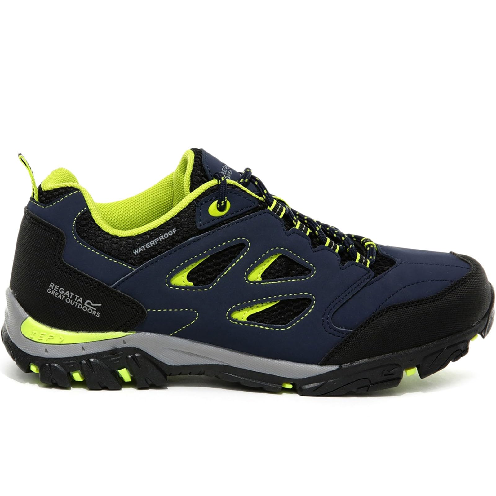 Regatta Unisex Kinder Holcombe Iep Low' Waterproof Eva Footbed Rubber Outsole Shoes Walking-Schuh