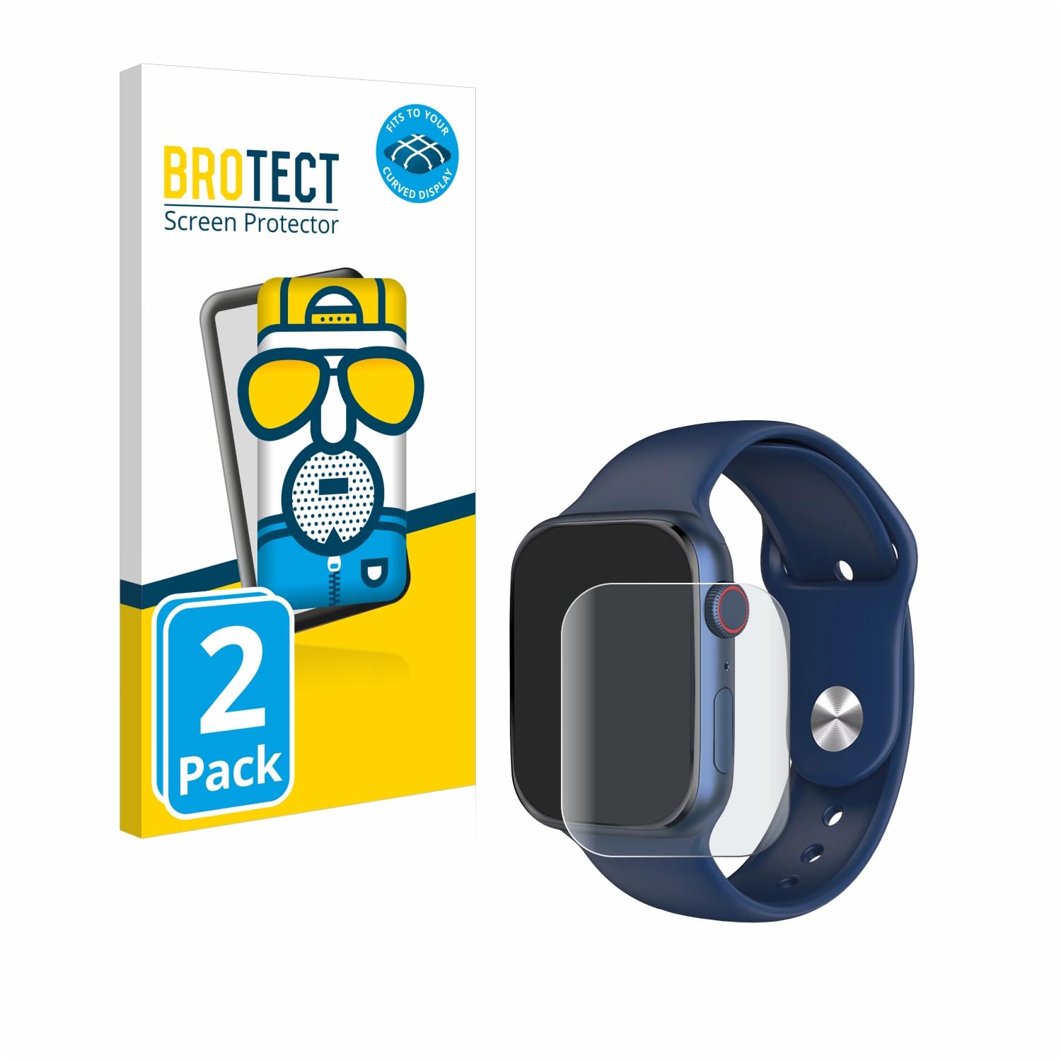 brotect 3D Curved Screen Protector Matte Compatible with KSIX Urban 4 (2 Pack) - Full Screen Coverage