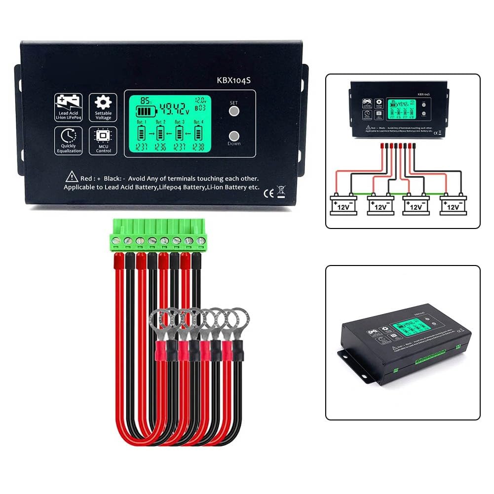 KBX104S 48V Serie Batteriespannungsausgleichsregler 12 24 36 48 96V für Messgeräte, Werkzeugzubehör, auf Lager