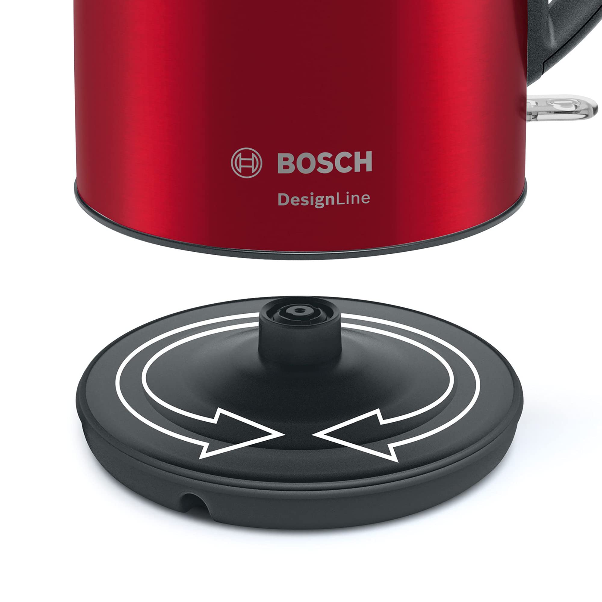 Bosch Haushalt TWK3P424 Bouilloire sans fil rouge